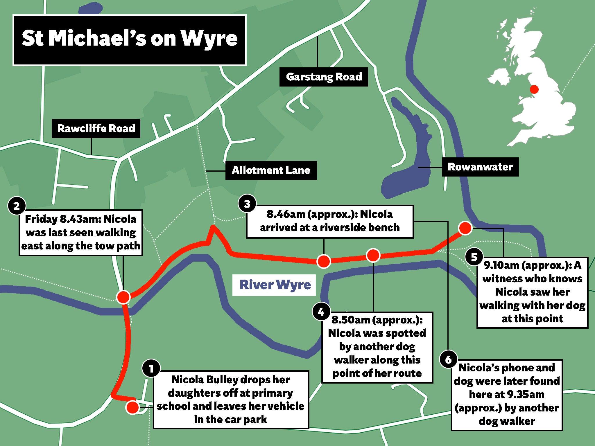 Body found in search for missing motheroftwo Nicola Bulley